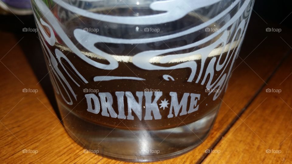 If you say so. pint glass with demands