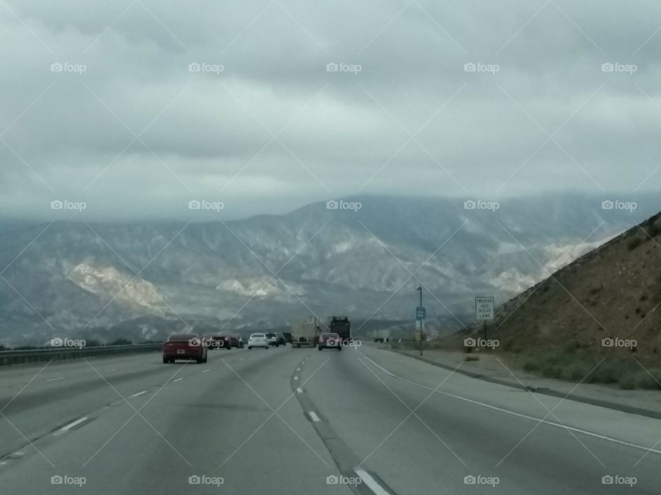 Vacation drive from California to Las Vegas
