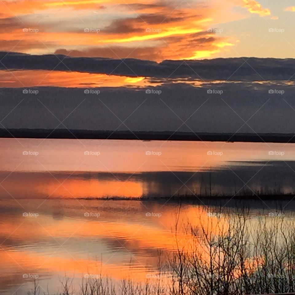 Evening shadows 