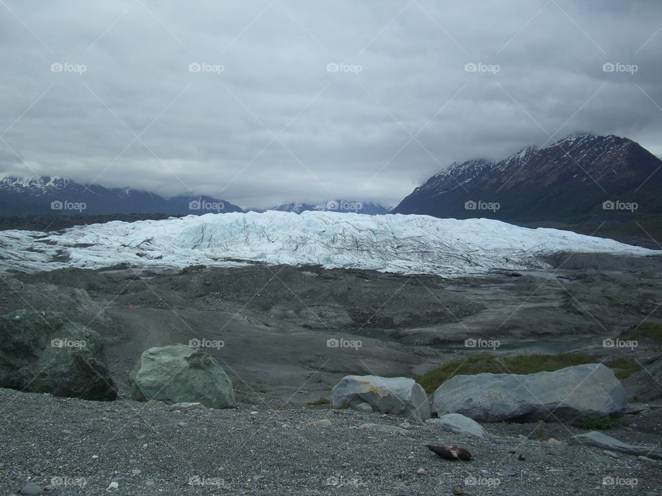Matanuska Glacier up close  