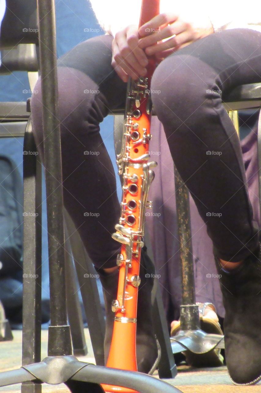 Colorful clarinet