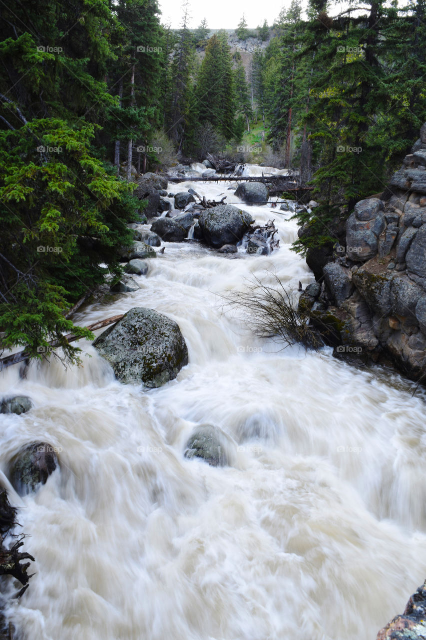 Raging river