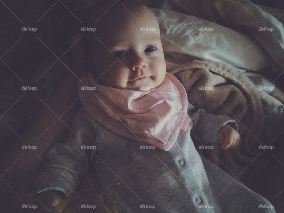 Beautiful baby portrait 