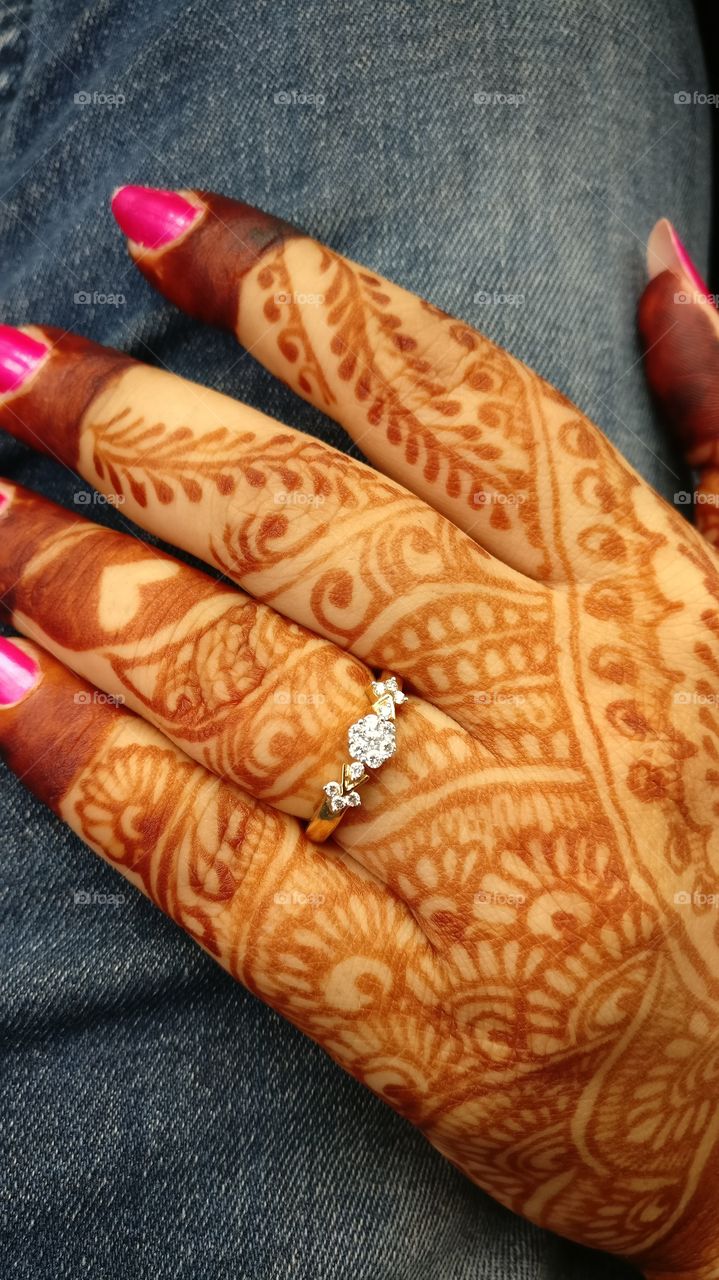 Bridal engagement ring
