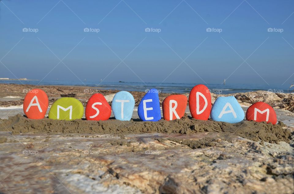 Amsterdam on stones