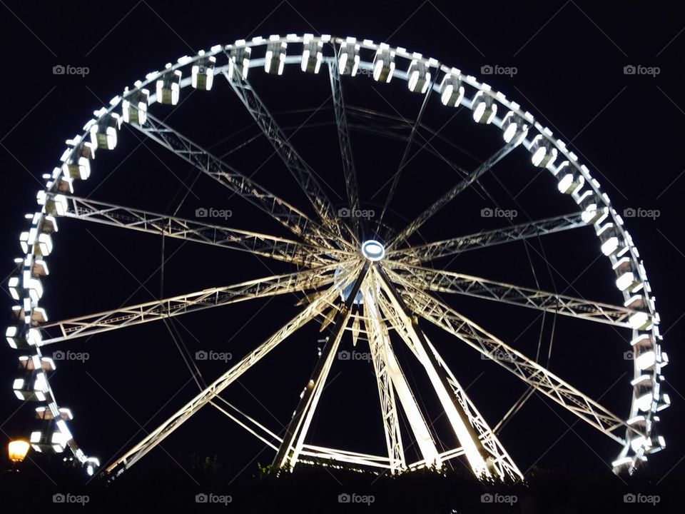 Ferris wheel in paris