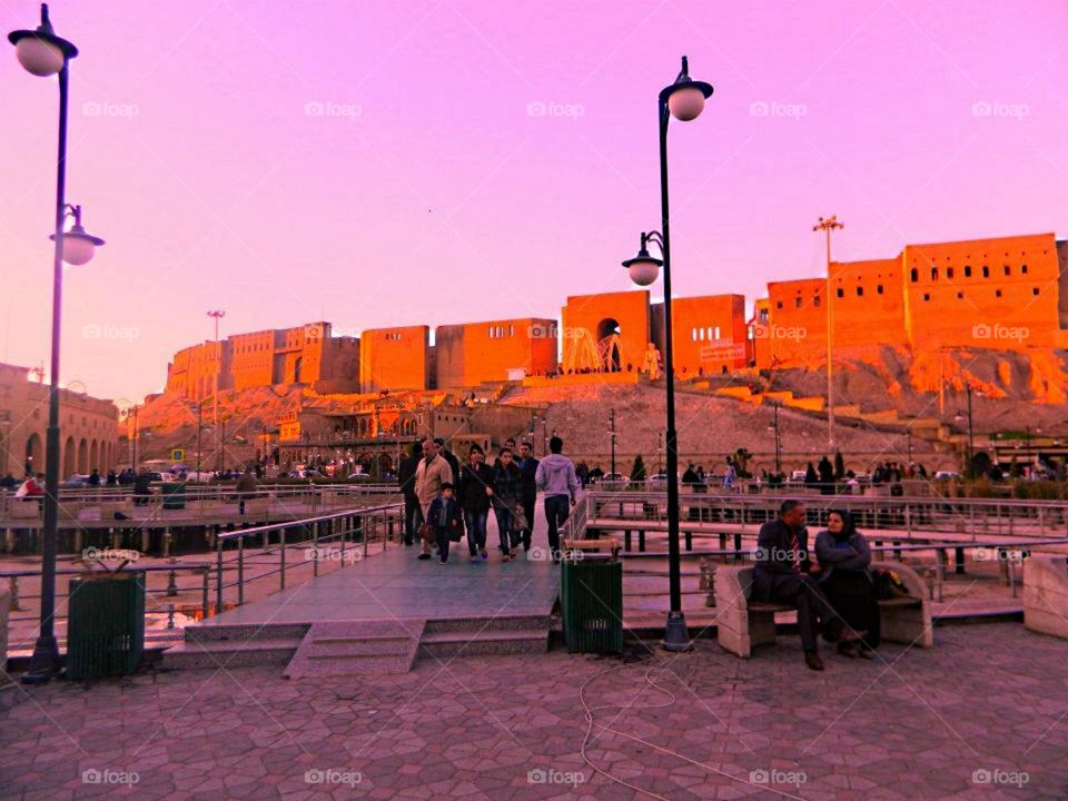 Citadel in Erbil Iraq,Kurdistan