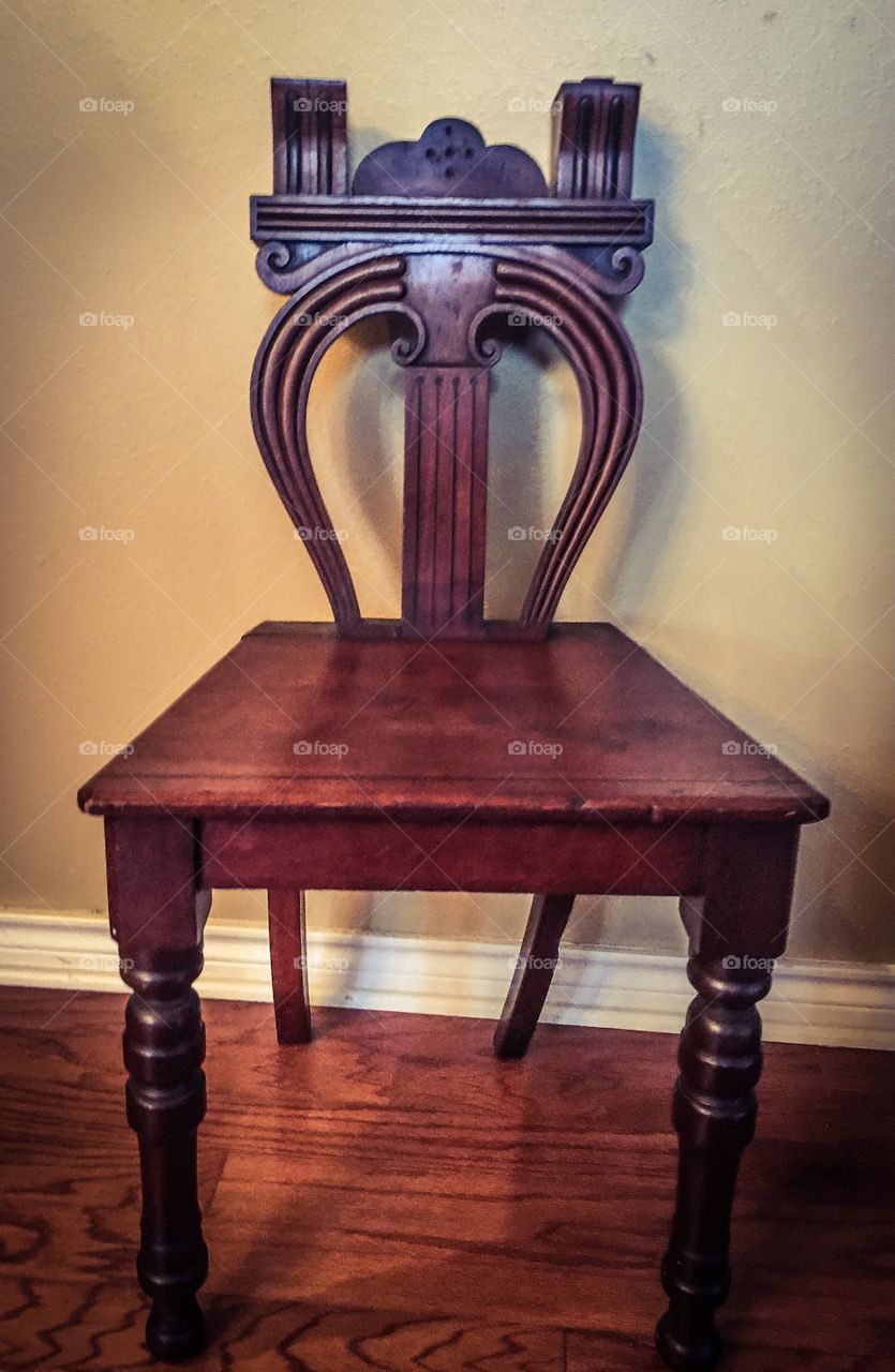 Antique Music Chair