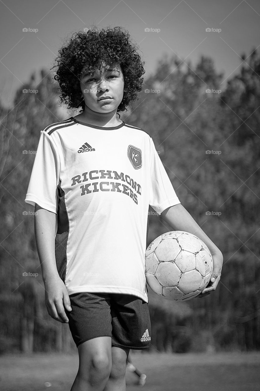 Youth Soccer Player in Richmond, VA USA