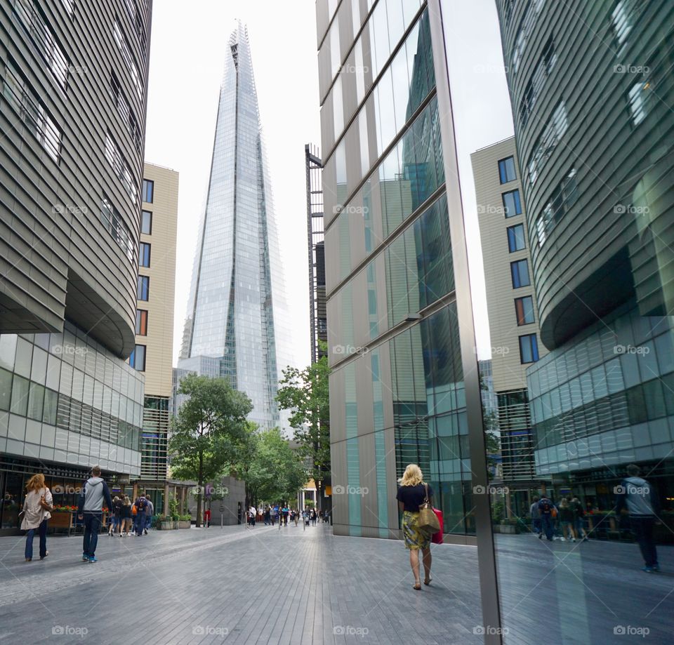 London 2018 ... glimpse The Shard 