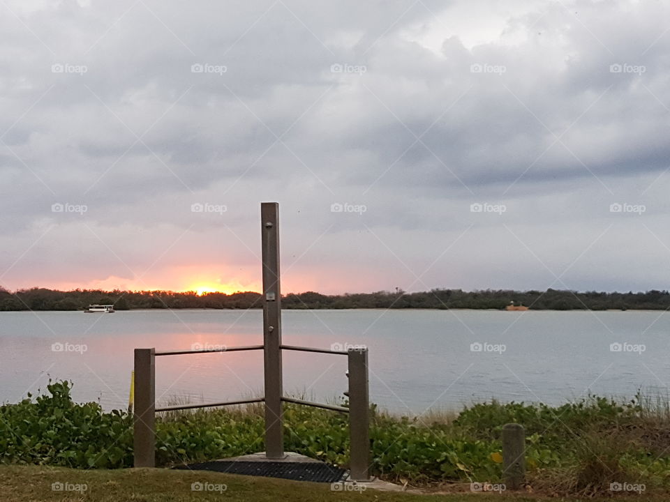 Wash bay by the river