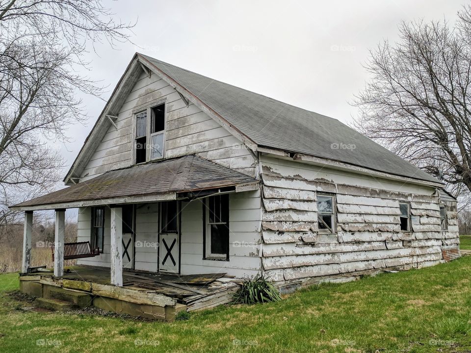 old abandoned house