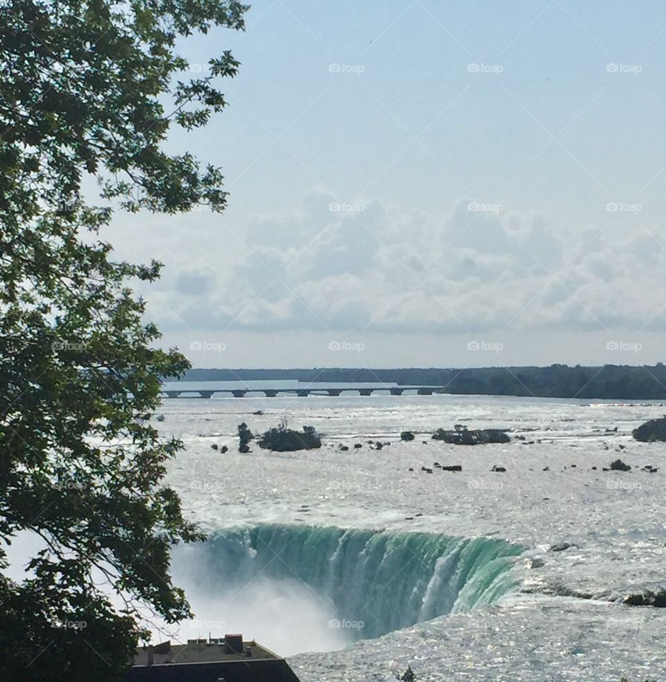 Niagara falls Canada side