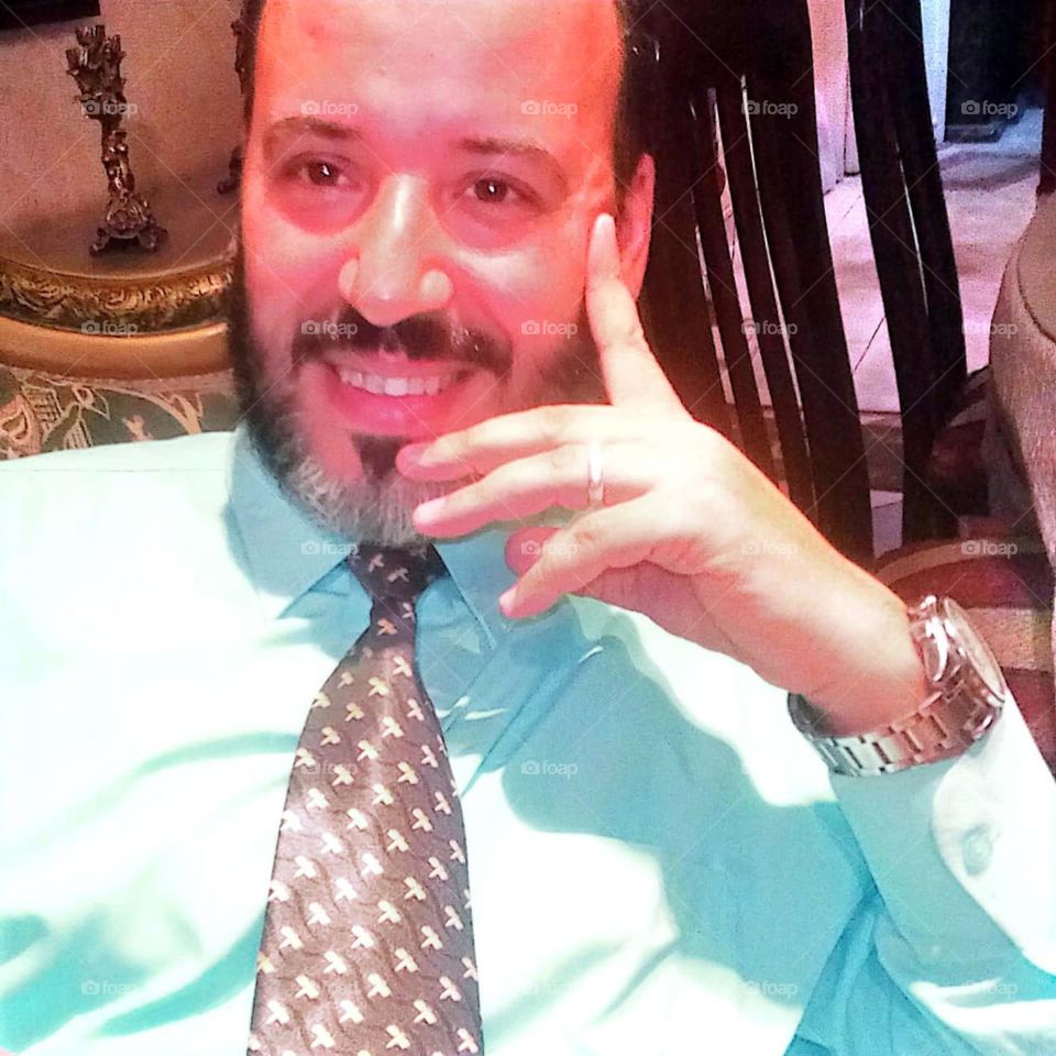 My friend and brother at work