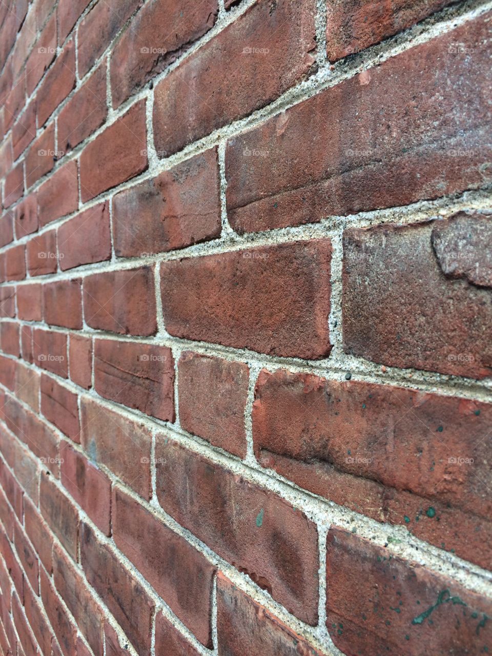 Red brick wall