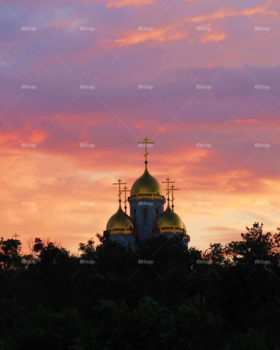 Golden domes 