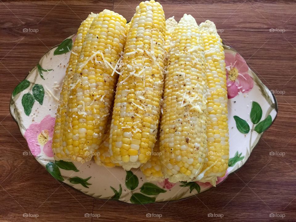 Platter of  Sweet Corn