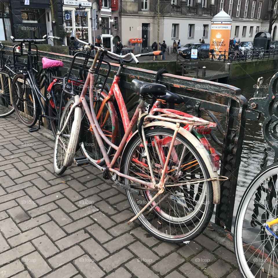 Bikes in Amsterdam 