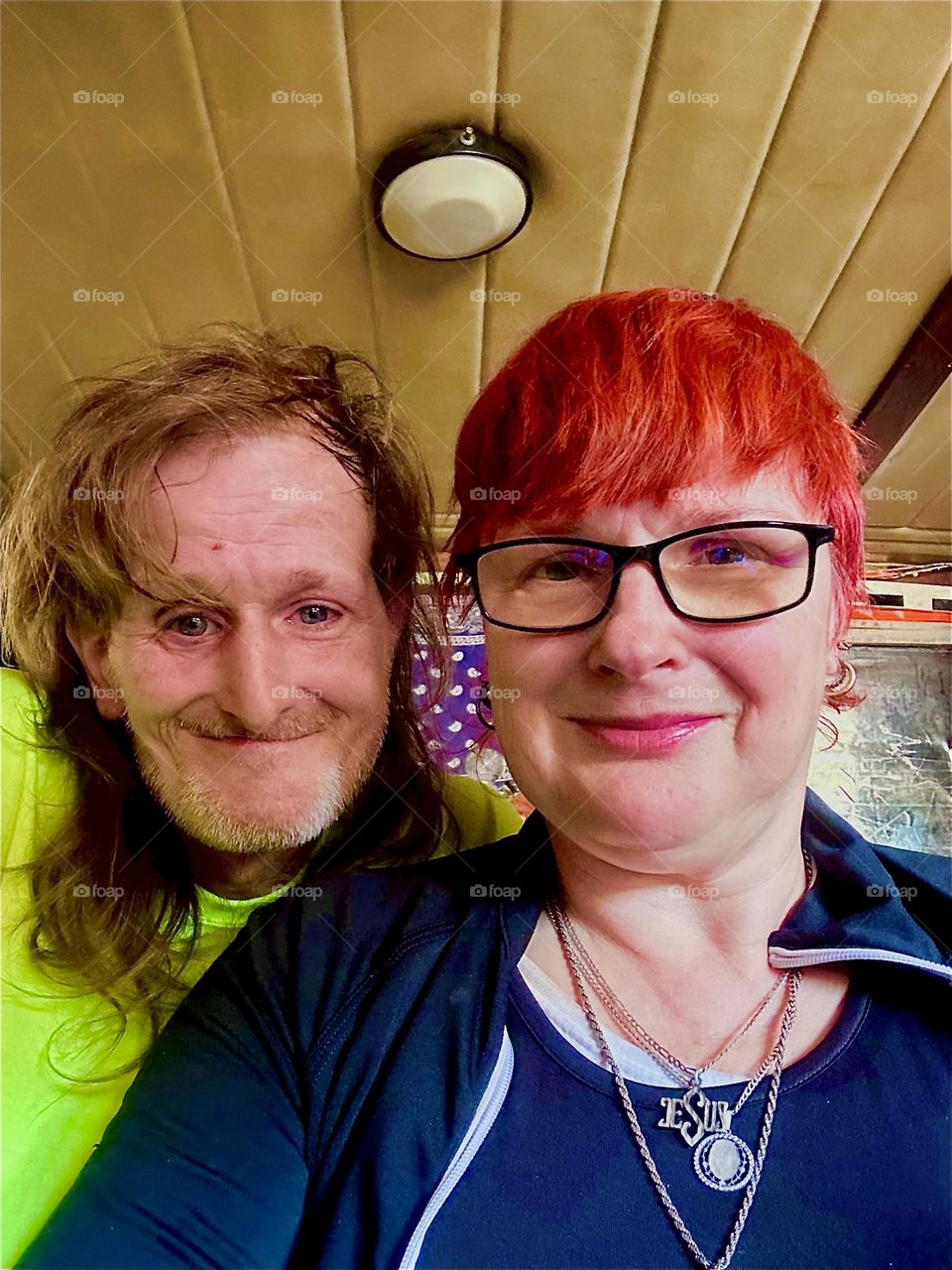 This is me, “Petra Schiller” a.k.a. “Maxine Firefox” a.k.a. “Maximiliane Feuerfuchs”, the redhead and partner “Timothy Trespas” aboard “Salvation”, the “28 ft 1969 Luhrs” cabin cruiser that is our home. 2024. Hypnotic Productions