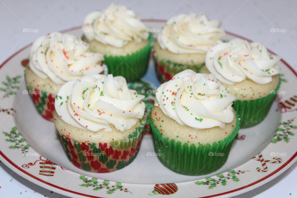 Christmas Cupcakes 