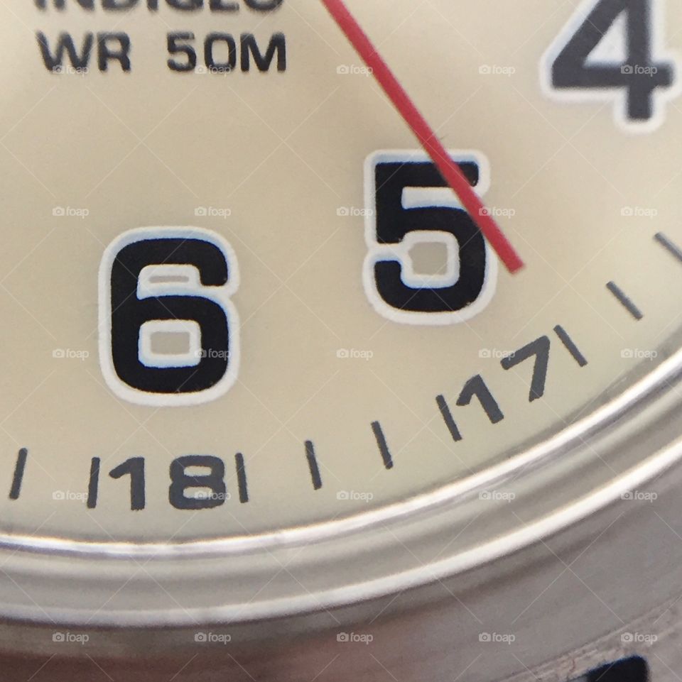 Watch dial numbers 