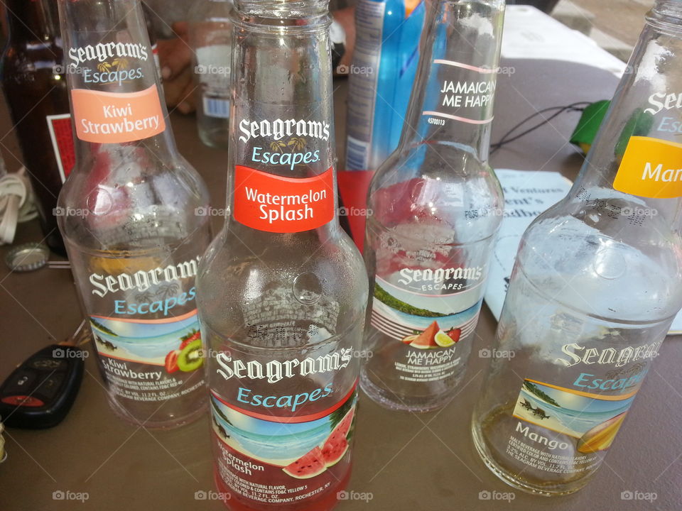 Seagrams Coolers. afternoon refreshers