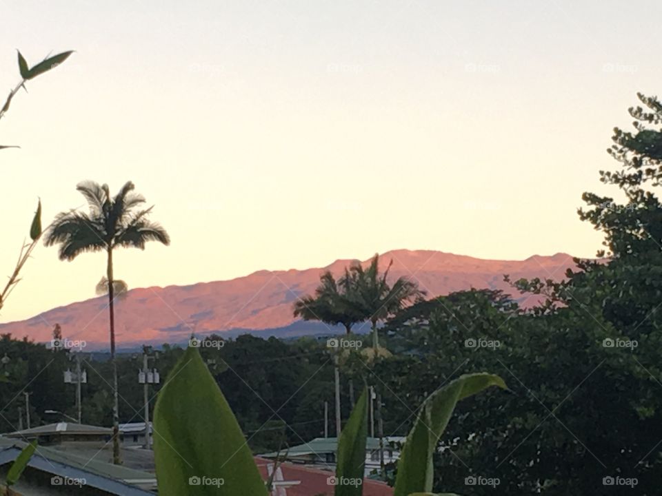 Dawn Mauna Kea Hawaii