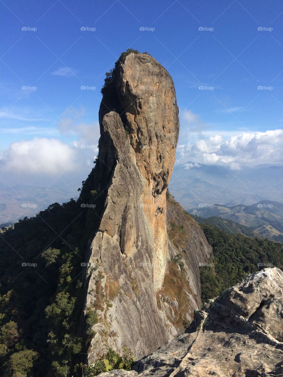 View of a beautiful peak in Brazil