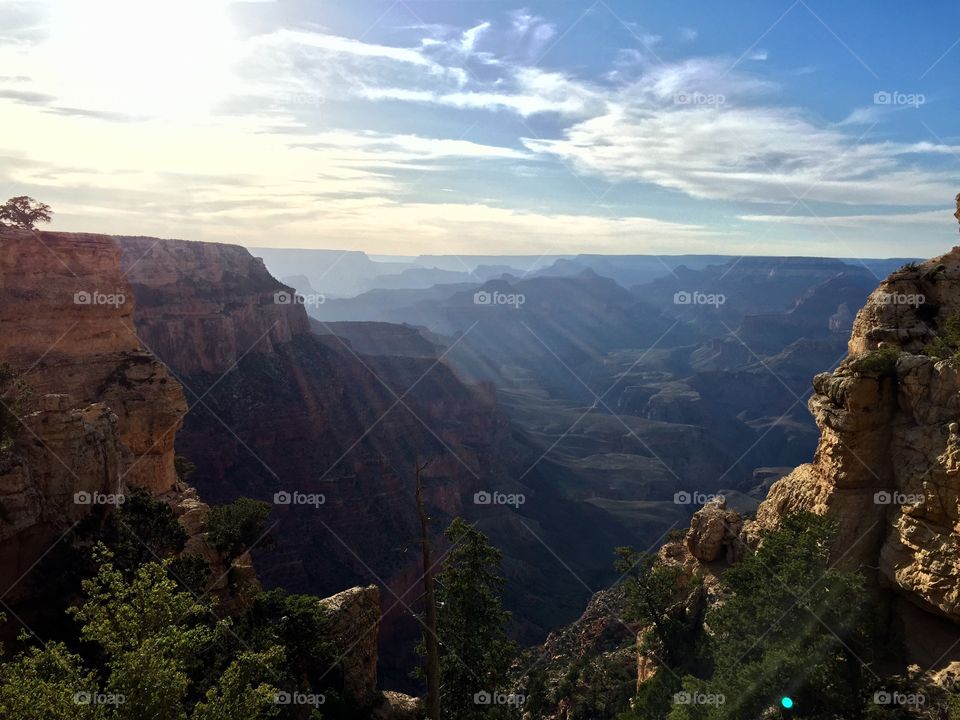 Scenic view of grand canyon