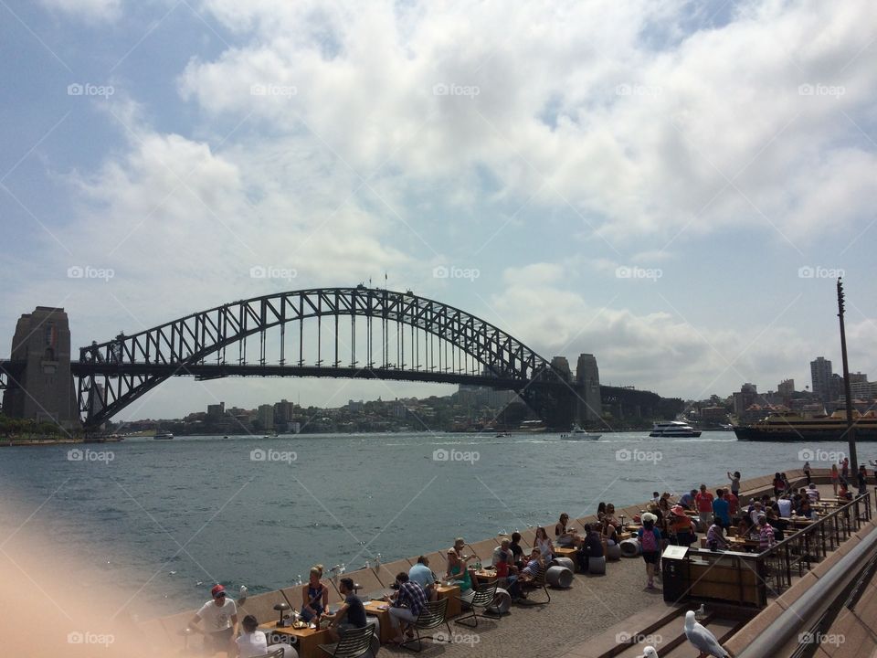 Harbor bridge