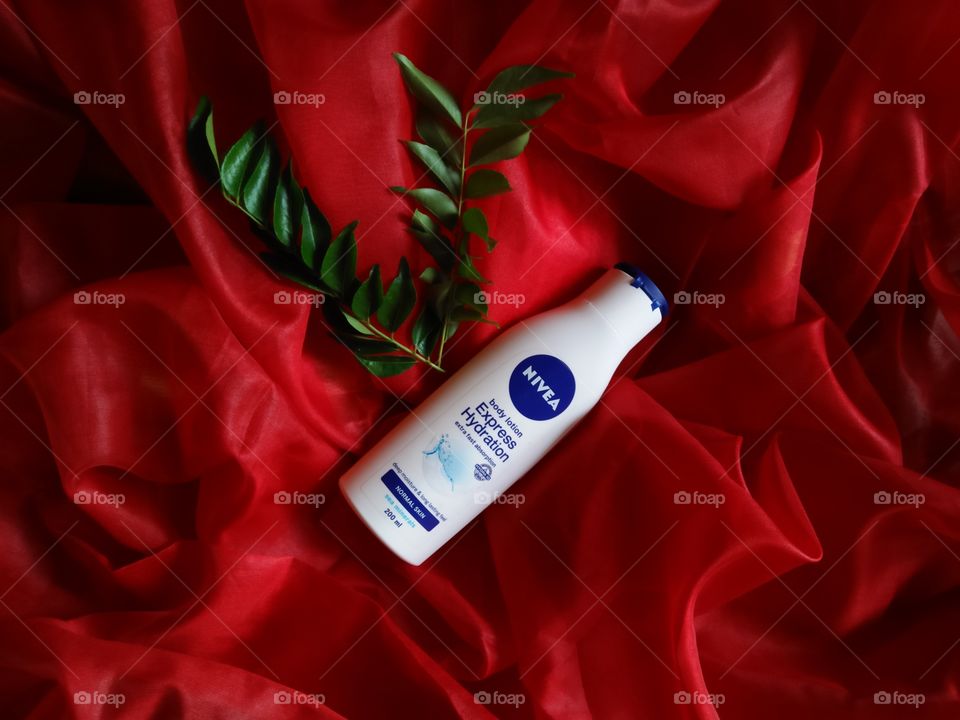 Let's moisturizing with Nivea, soft , nice smell