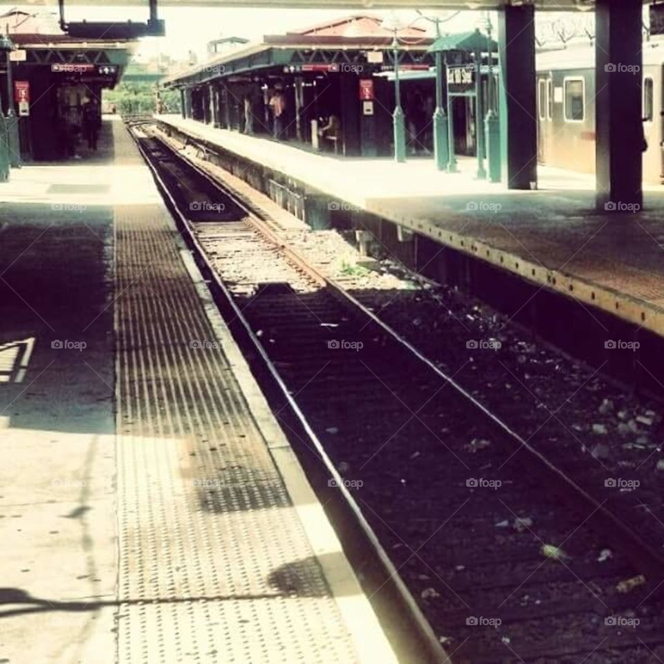 180th street station in the Bronx, NY. It was always a pain waiting for the train, and I was always running late.