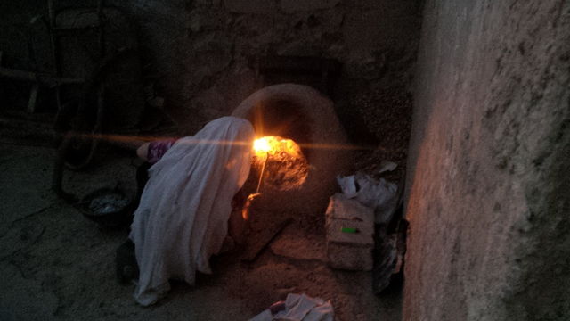 open Cook the bread