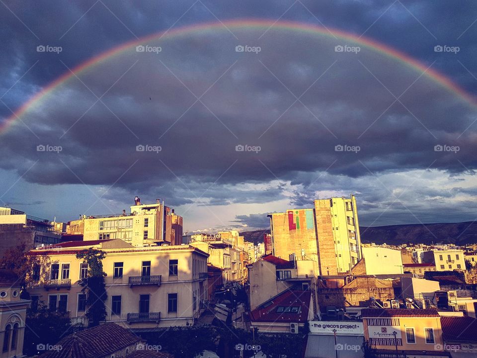 under the rainbow