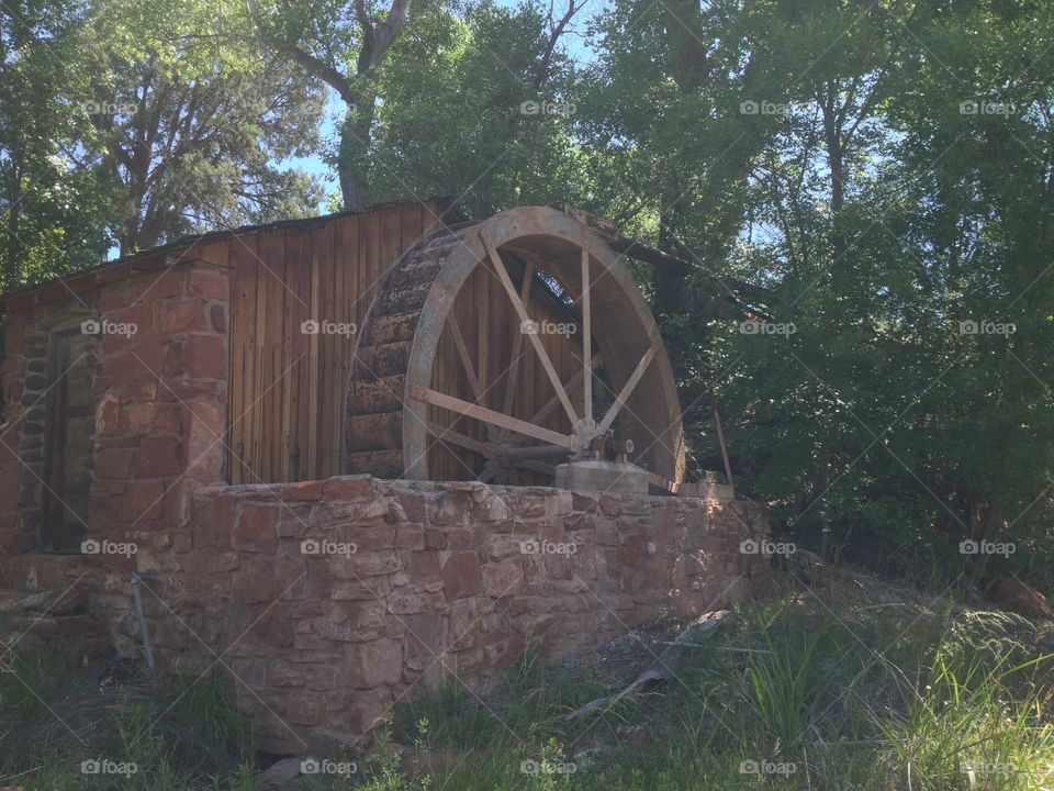Sedona Water Wheel