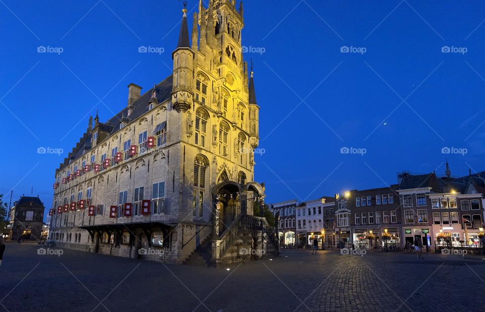 Gouda centrum en Scheveningen 