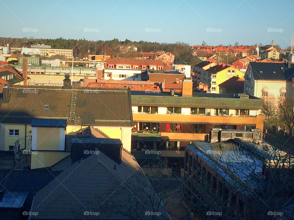 Cityviews over växjö