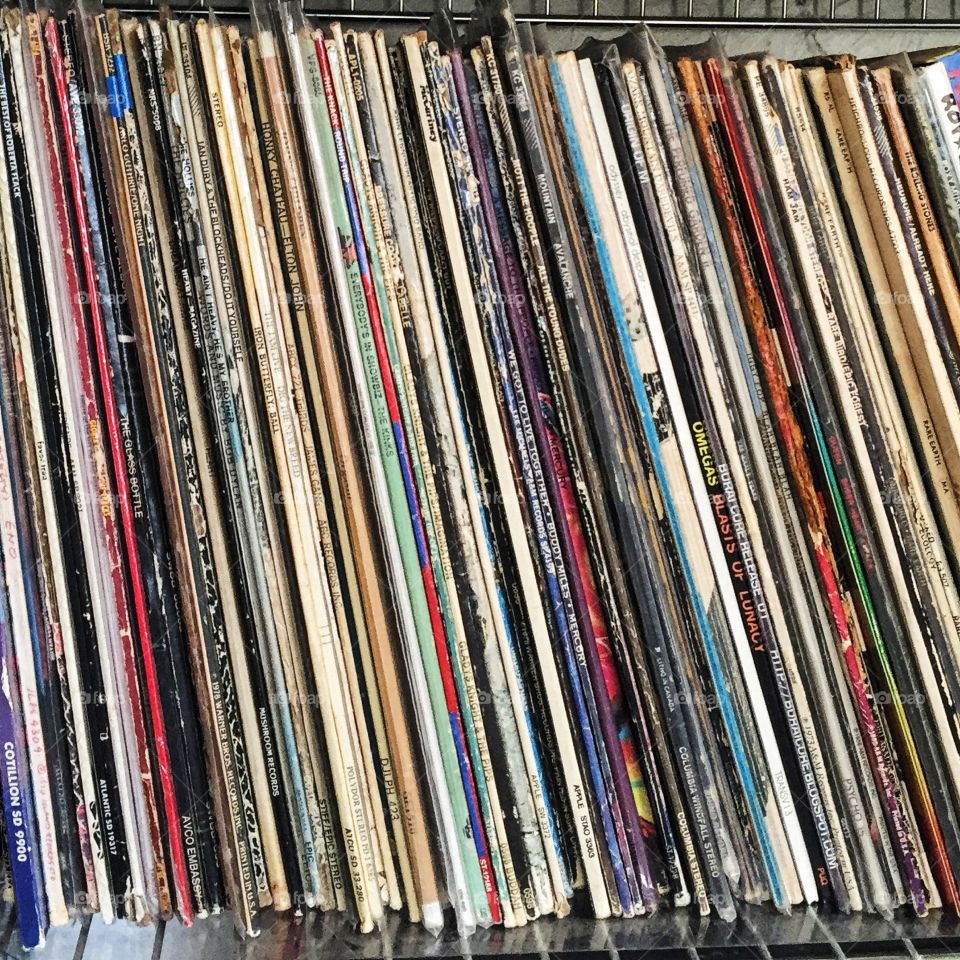 Snapshot of my vinyl addiction