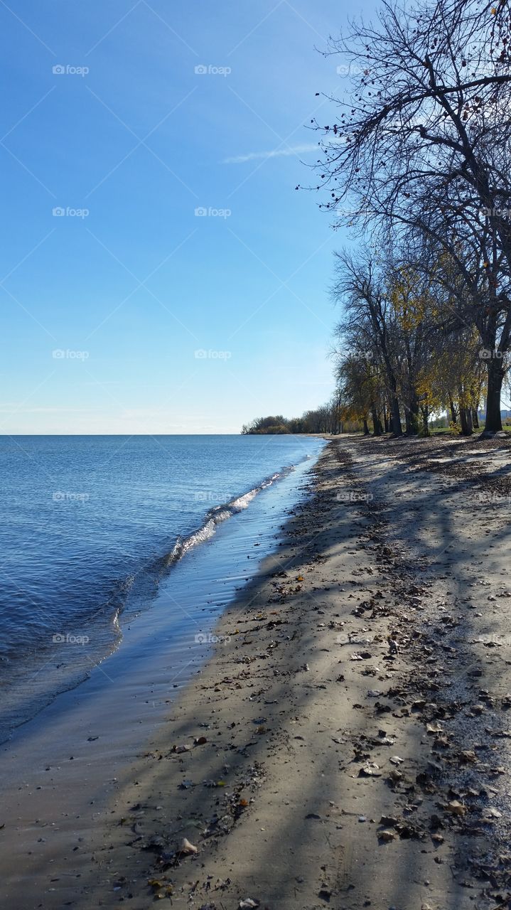 Lake Erie on a November day