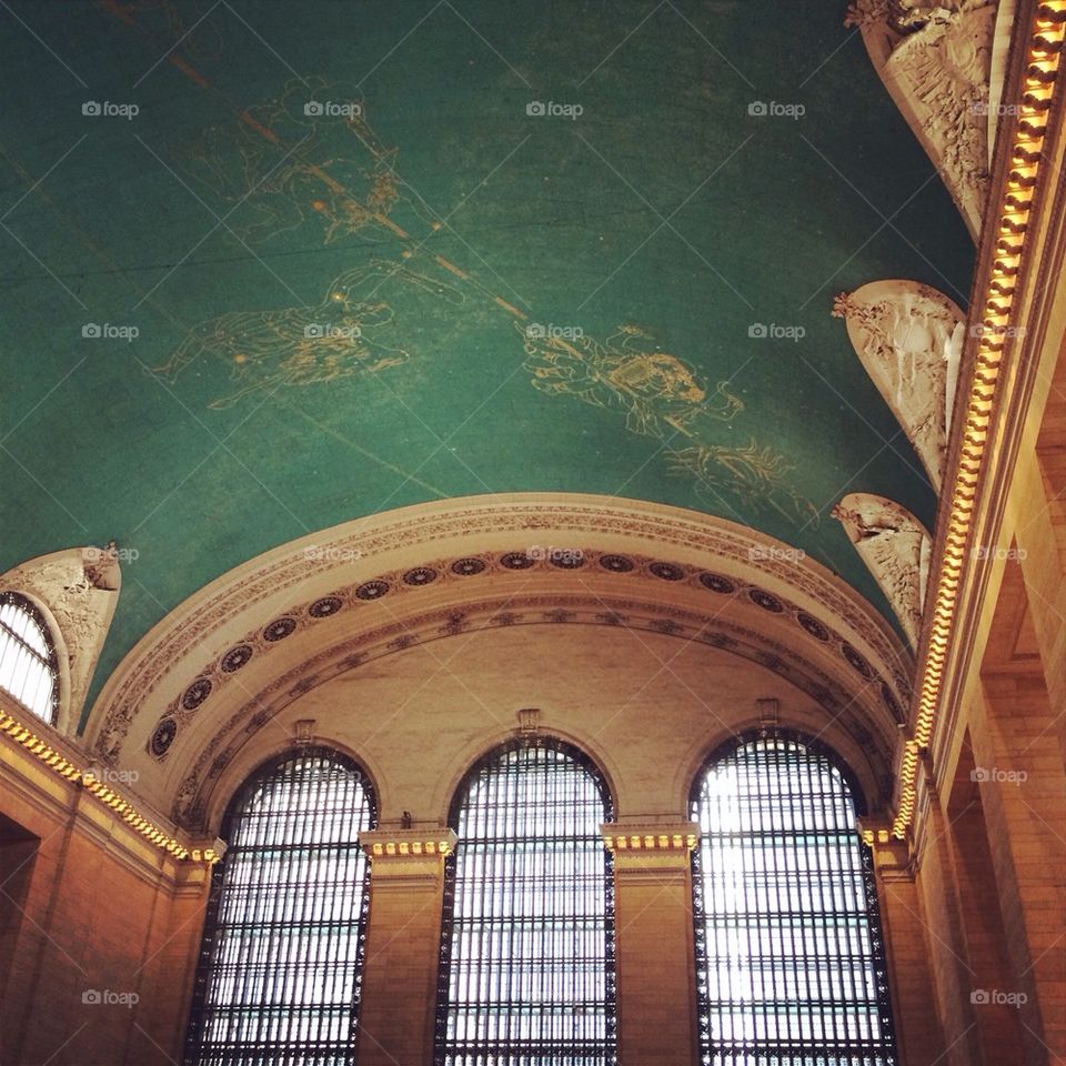 Grand central ceiling 