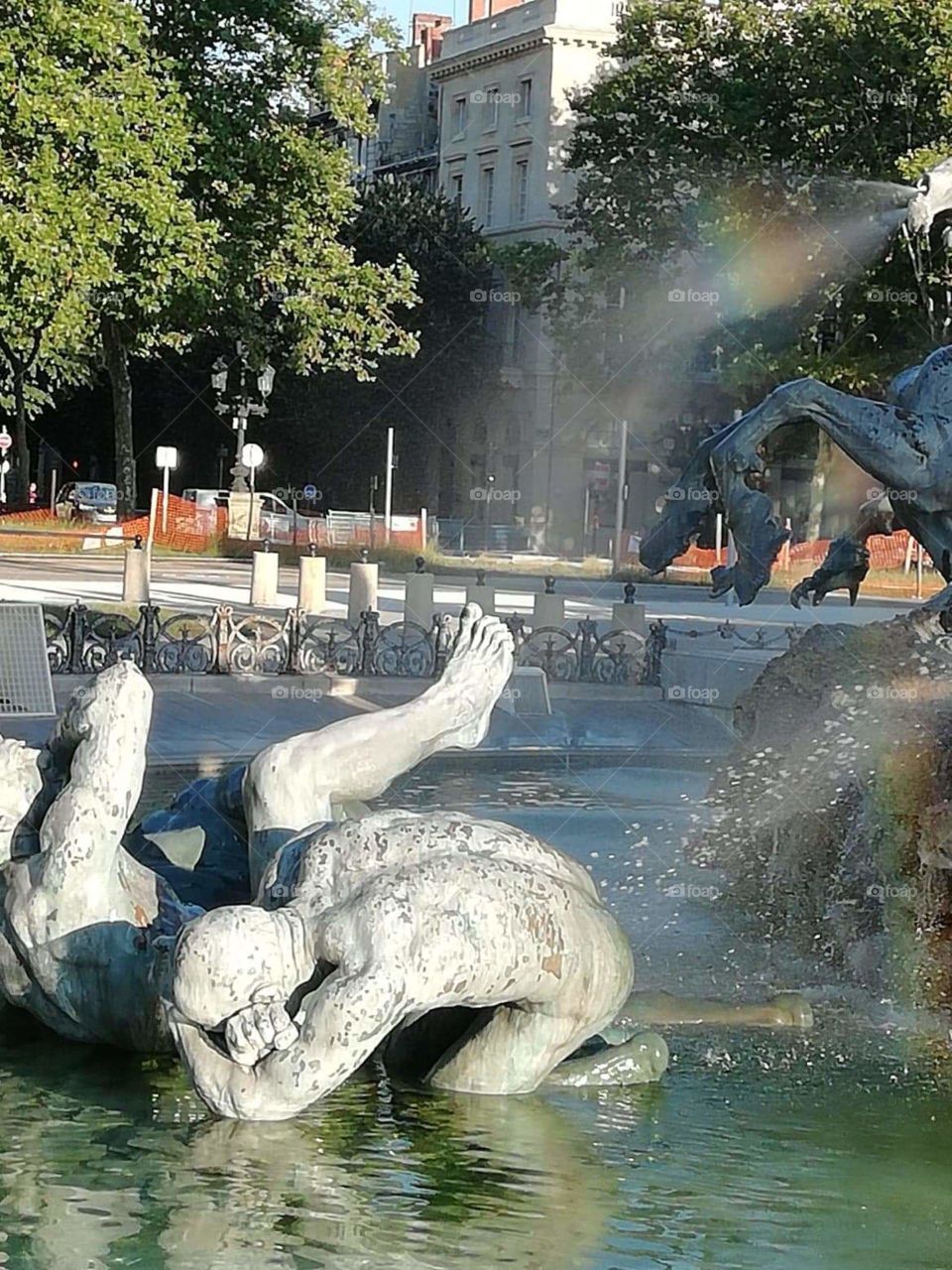 City fountain