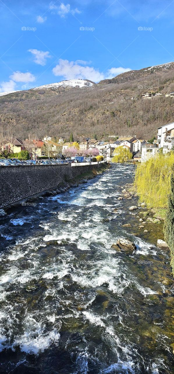 vue d'Ax les thermes