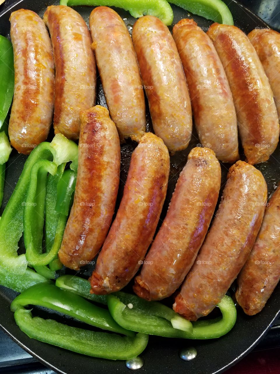 sizzling sausage