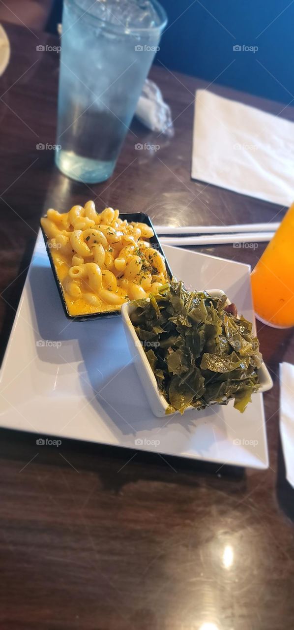 Collards & Mac