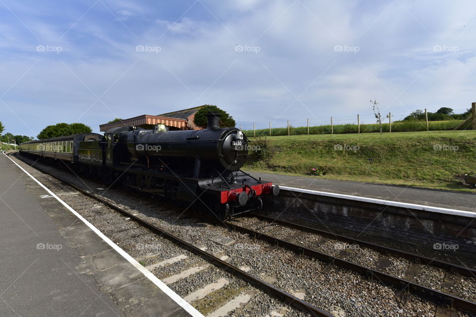 Train. Steam train