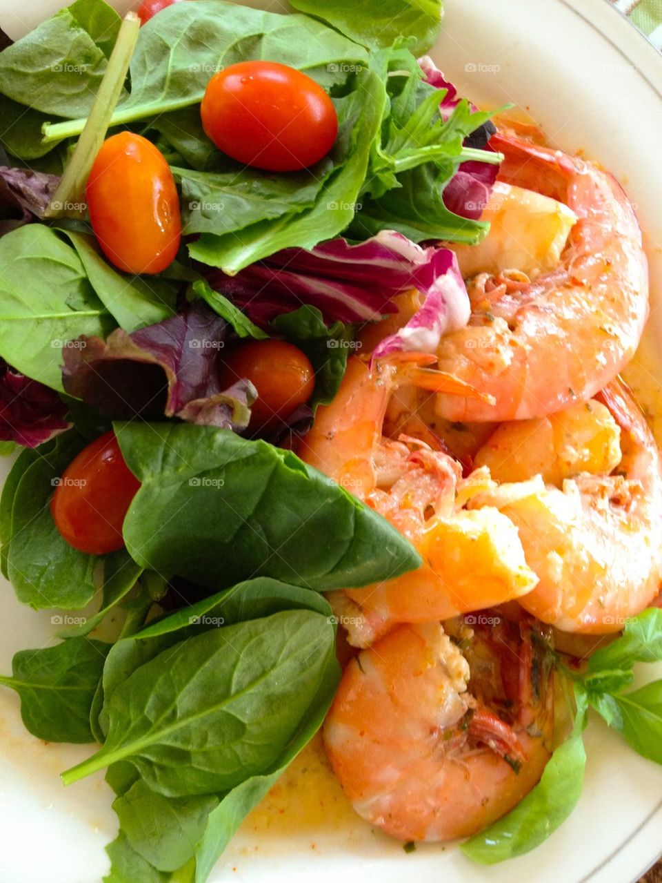 Shrimp n salad