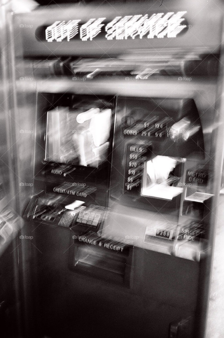 Out of Service MTA Machine