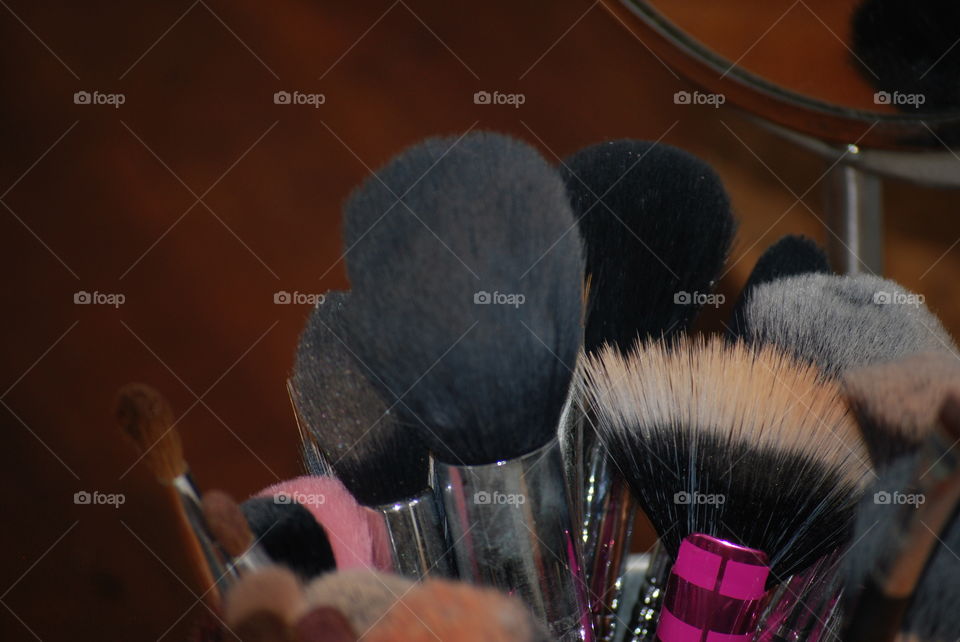 makeup brushes