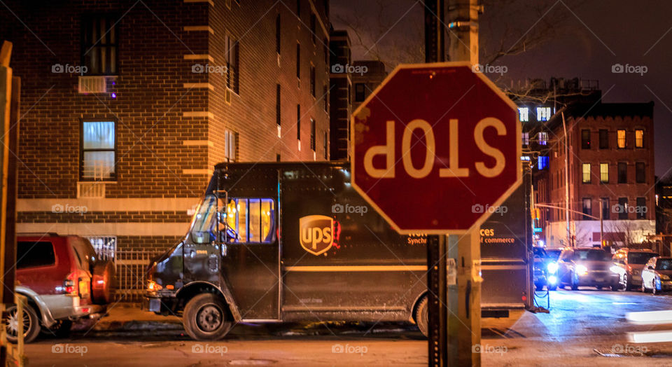 street train stop sign upside down by mike.bliss.444