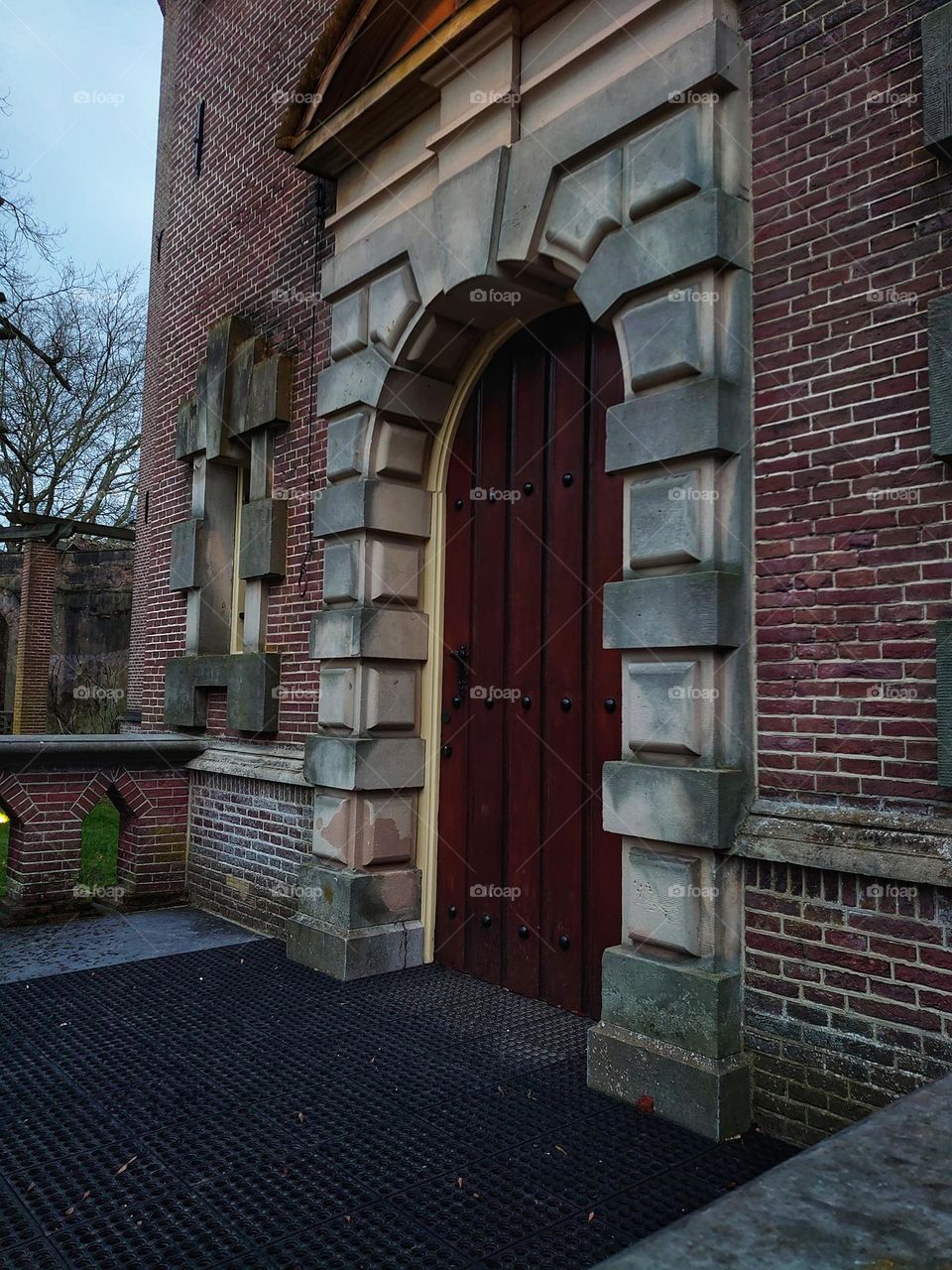 Wooden castledoor